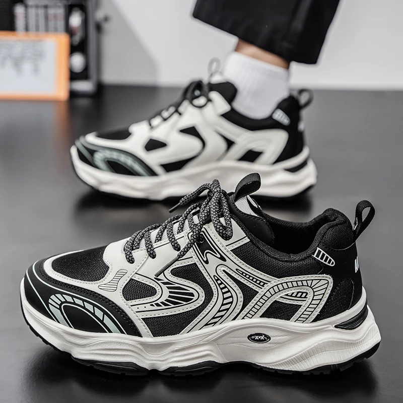 Men's Spring 2026 Breathable Mesh Sneakers Y2K Korean Trendy Versatile Thick Sole Sports Casual Dad Shoes
Men's Spring 2026 Breathable Mesh Sneakers Y2K Korean Trendy Versatile Thick Sole Sports Casual Dad Shoes