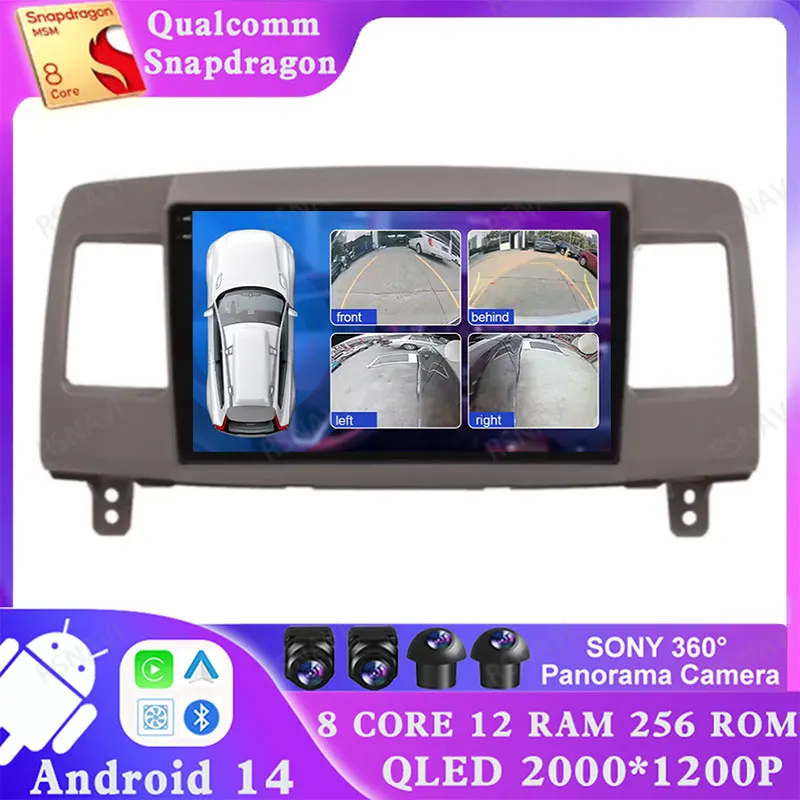 Android 14 For Toyota Mark II 9 X110 2000 - 2007 Stereo Multimedia Car Radio Qualcomm Head Unit GPS DSP Viedo Player Navigation
Android 14 For Toyota Mark II 9 X110 2000 - 2007 Stereo Multimedia Car Radio Qualcomm Head Unit GPS DSP Viedo Player Navigation