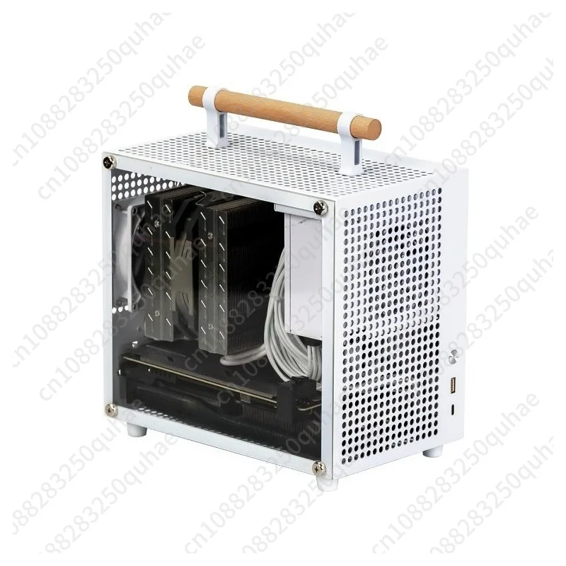 Portable Mini ITX PC Case, Handheld Small Desktop Chassis Supporting SFX Power Supply
Portable Mini ITX PC Case, Handheld Small Desktop Chassis Supporting SFX Power Supply