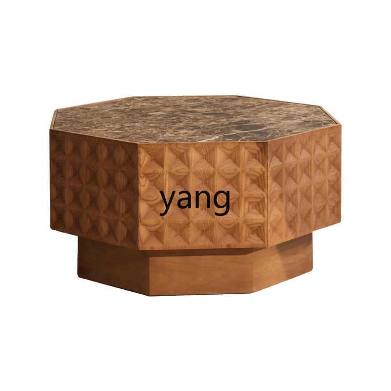 LT medieval coffee table French solid wood marble edge table household living room furniture
LT medieval coffee table French solid wood marble edge table household living room furniture