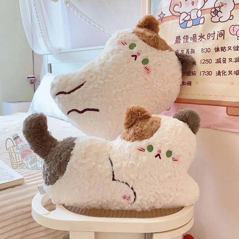 40CM Lovely Cat Pillow Plush Toy Cute Sitting Cat Lying Cat Cushion Stuffed Soft Animal Toy Birthday Christmas Gift
40CM Lovely Cat Pillow Plush Toy Cute Sitting Cat Lying Cat Cushion Stuffed Soft Animal Toy Birthday Christmas Gift