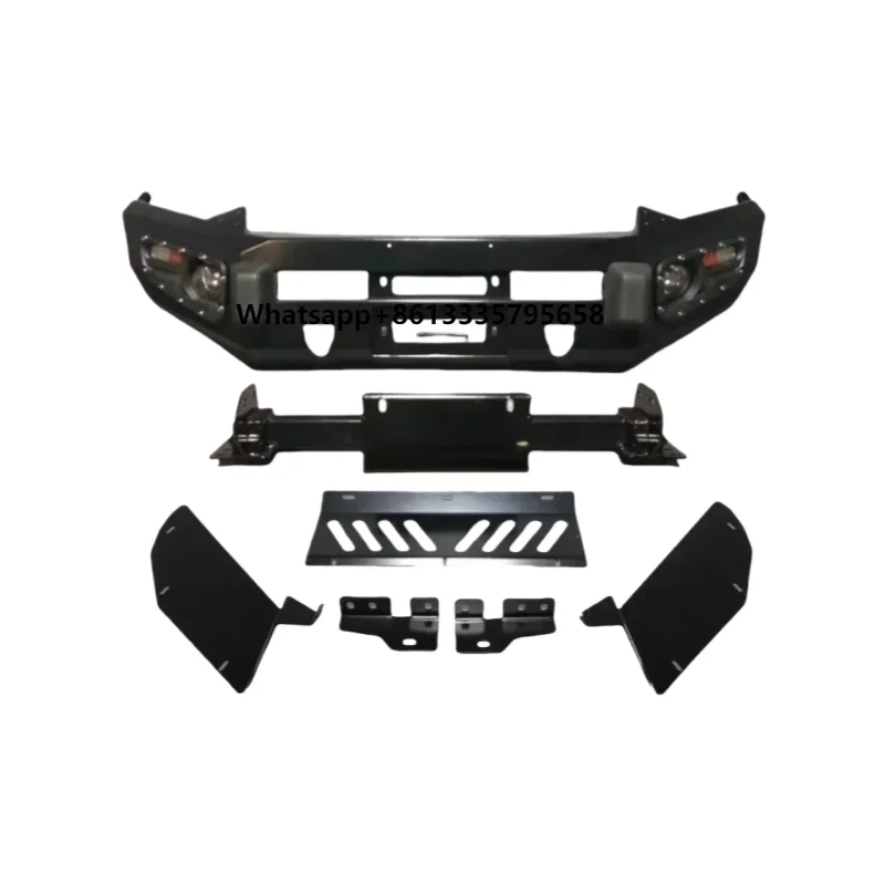 High Quality Steel Front Bumper with Fog Light Cut-Outs for Isuzu D-max 2012-2016
High Quality Steel Front Bumper with Fog Light Cut-Outs for Isuzu D-max 2012-2016