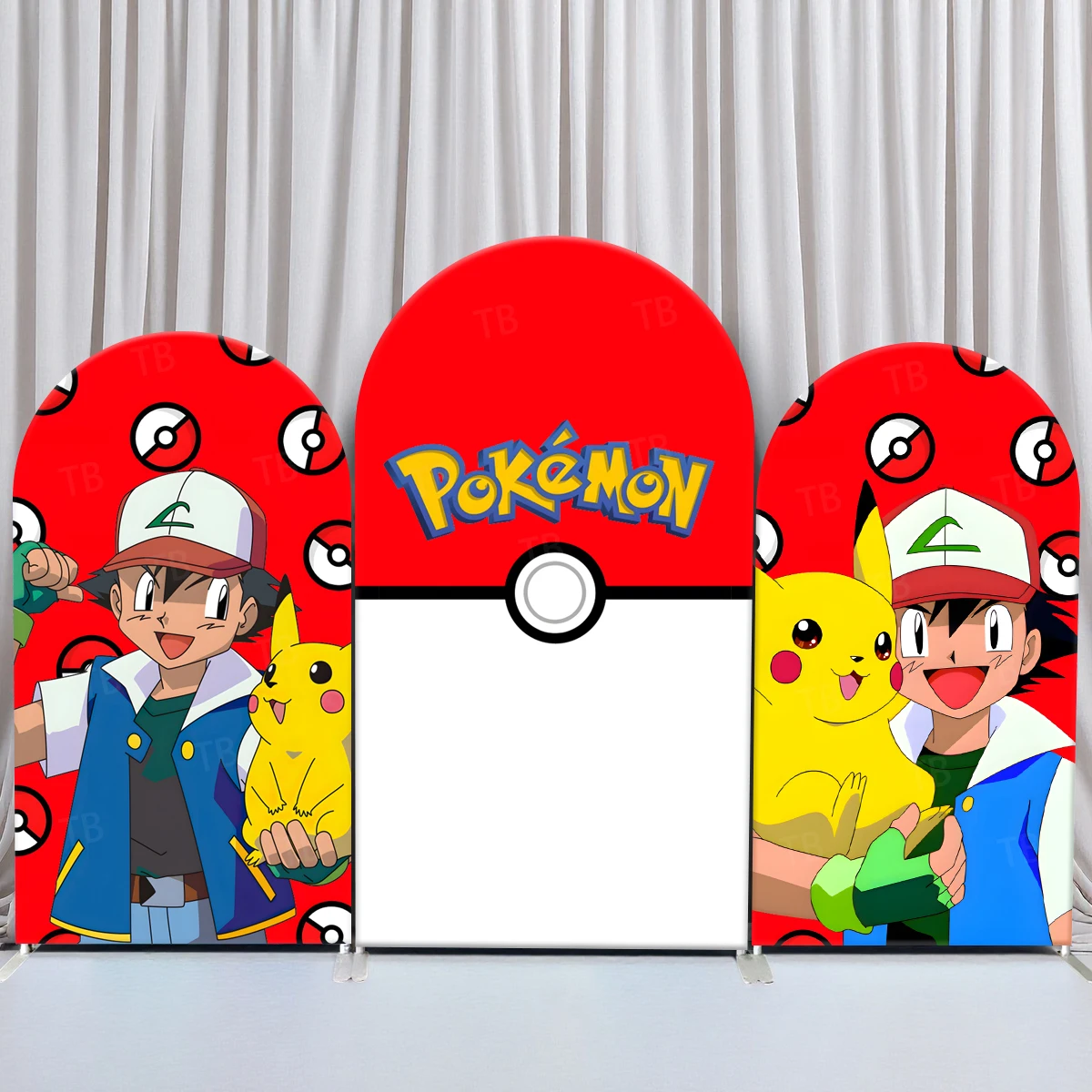 TB Pokemon Pikachu Arch Backdrop Cover for Boys Birthday Party Decor Props Baby Shower Photography Background Elastic Fabric
TB Pokemon Pikachu Arch Backdrop Cover for Boys Birthday Party Decor Props Baby Shower Photography Background Elastic Fabric
