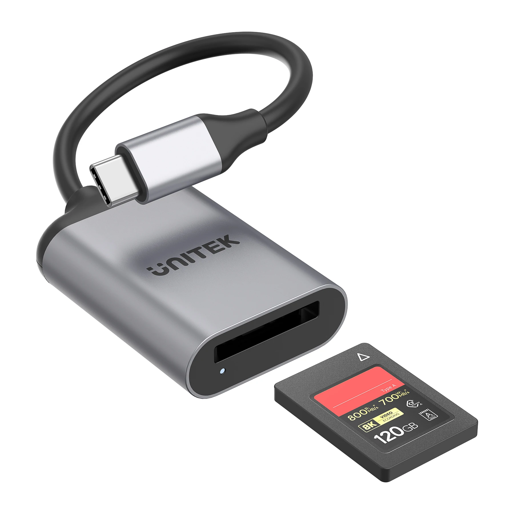 Портативный адаптер для чтения карт памяти Unitek USB C 10 Гбит/с CFexpress типа A с выдвижным слотом для Mac Windows Linux Android iOS
Портативный адаптер для чтения карт памяти Unitek USB C 10 Гбит/с CFexpress типа A с выдвижным слотом для Mac Windows Linux Android iOS