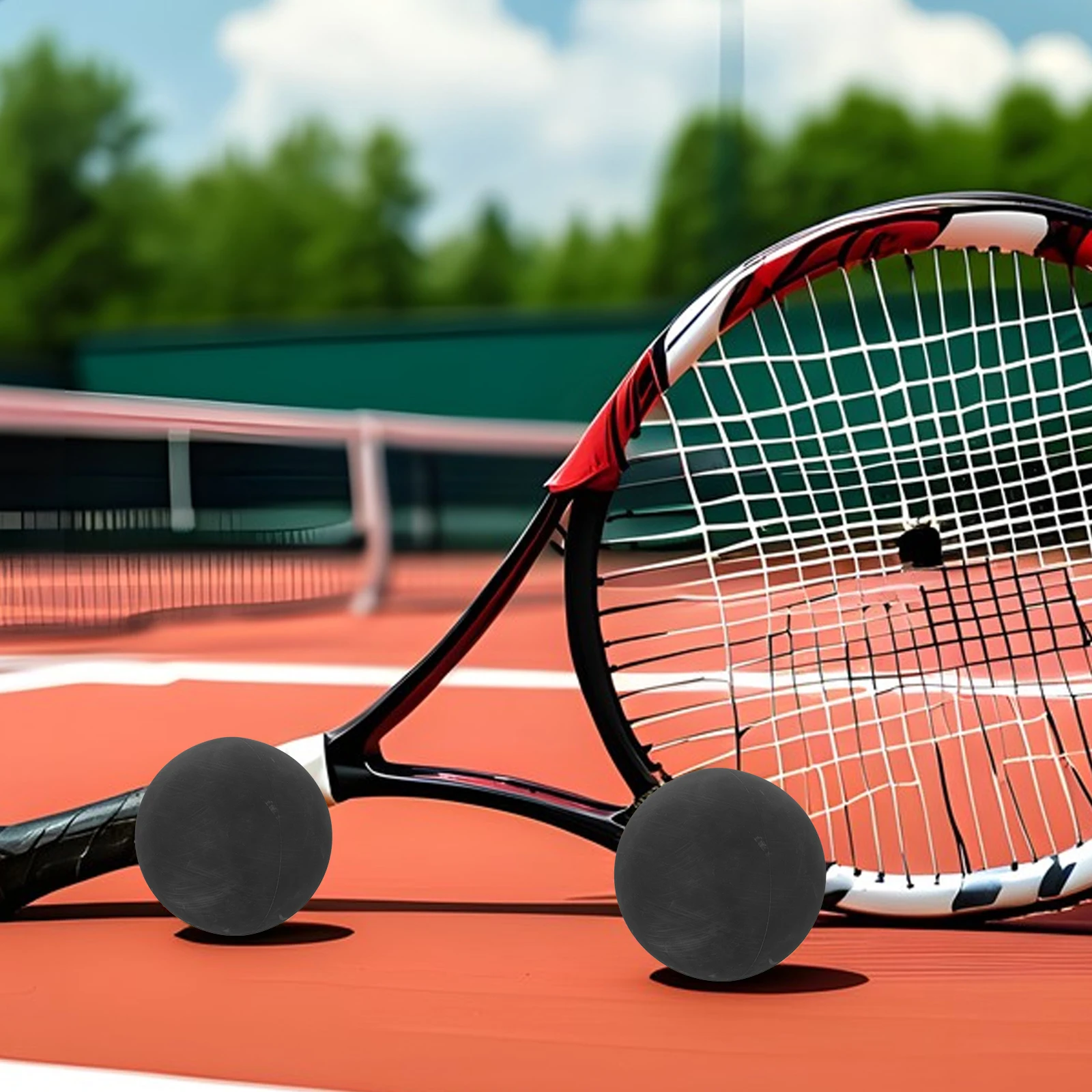 4pcs Training Reaction High Elastic Rubber Hollow Lightweight Durable Multifunctional Racket Ball For Competition Outdoor Sports
4pcs Training Reaction High Elastic Rubber Hollow Lightweight Durable Multifunctional Racket Ball For Competition Outdoor Sports