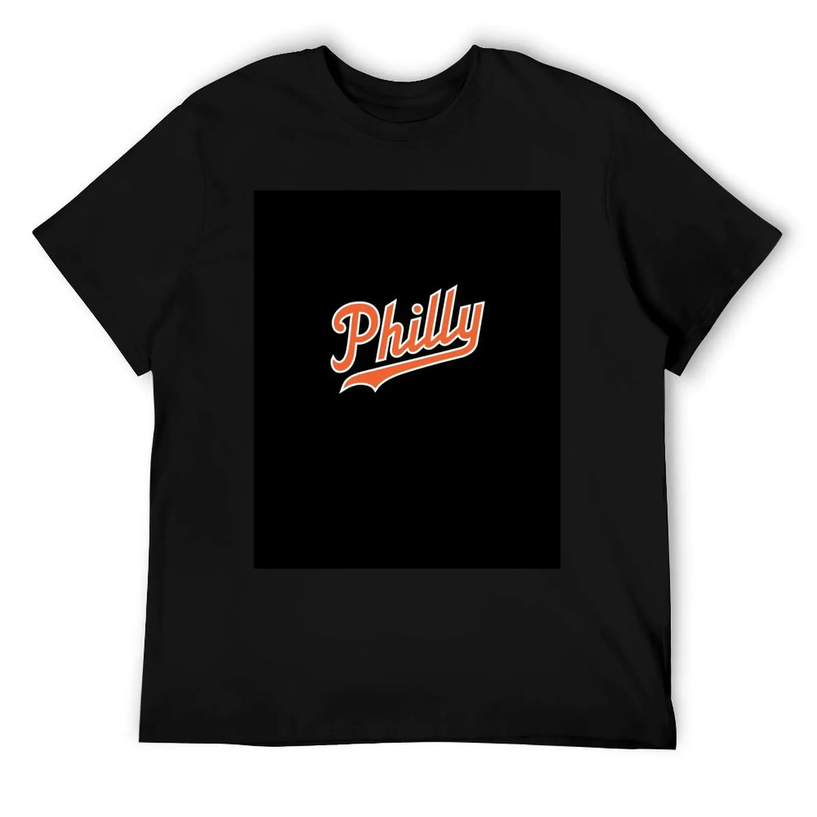 Philly Script - Black/Orange T-Shirt man t shirt designer man t shirts for men casual t shirt man luxury T-Shirt
Philly Script - Black/Orange T-Shirt man t shirt designer man t shirts for men casual t shirt man luxury T-Shirt