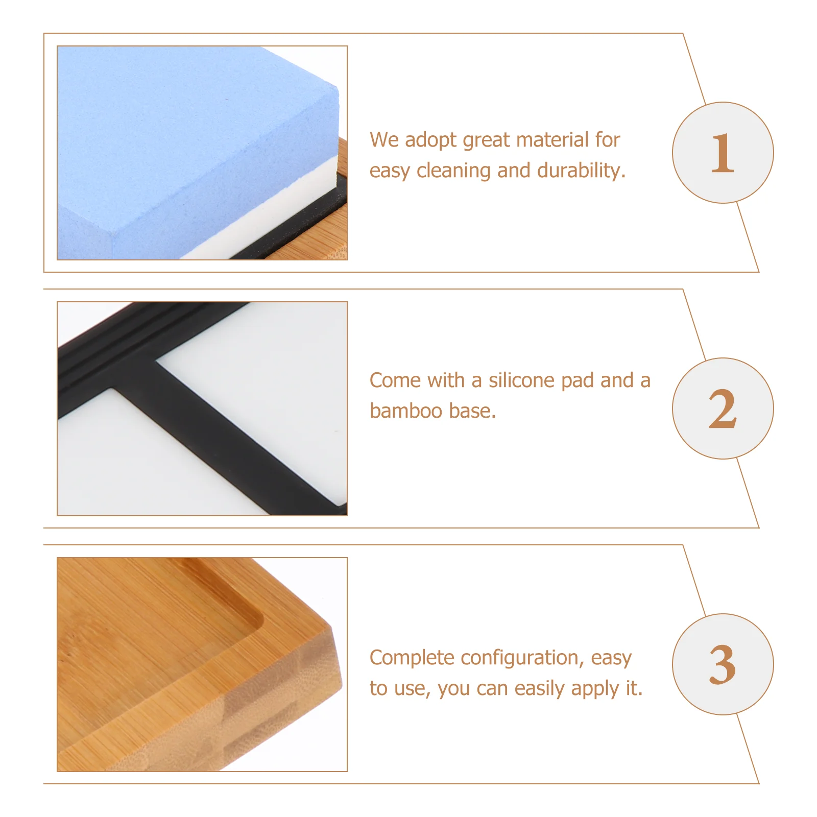 1000 6000 Grit Whetstone Set Double Sided Portable Sharpener Home Kitchen Tool Rectangular Sharpening Stone
1000 6000 Grit Whetstone Set Double Sided Portable Sharpener Home Kitchen Tool Rectangular Sharpening Stone
