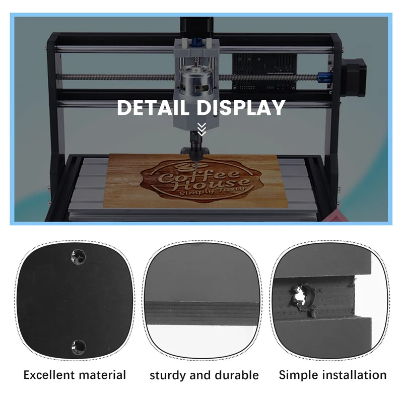 A76K CNC 3018 Extension Kit Upgrade Kit 3018 To 3040 Countertop Accessories Compatible With 3018 Pro Max Engraving Machine
A76K CNC 3018 Extension Kit Upgrade Kit 3018 To 3040 Countertop Accessories Compatible With 3018 Pro Max Engraving Machine