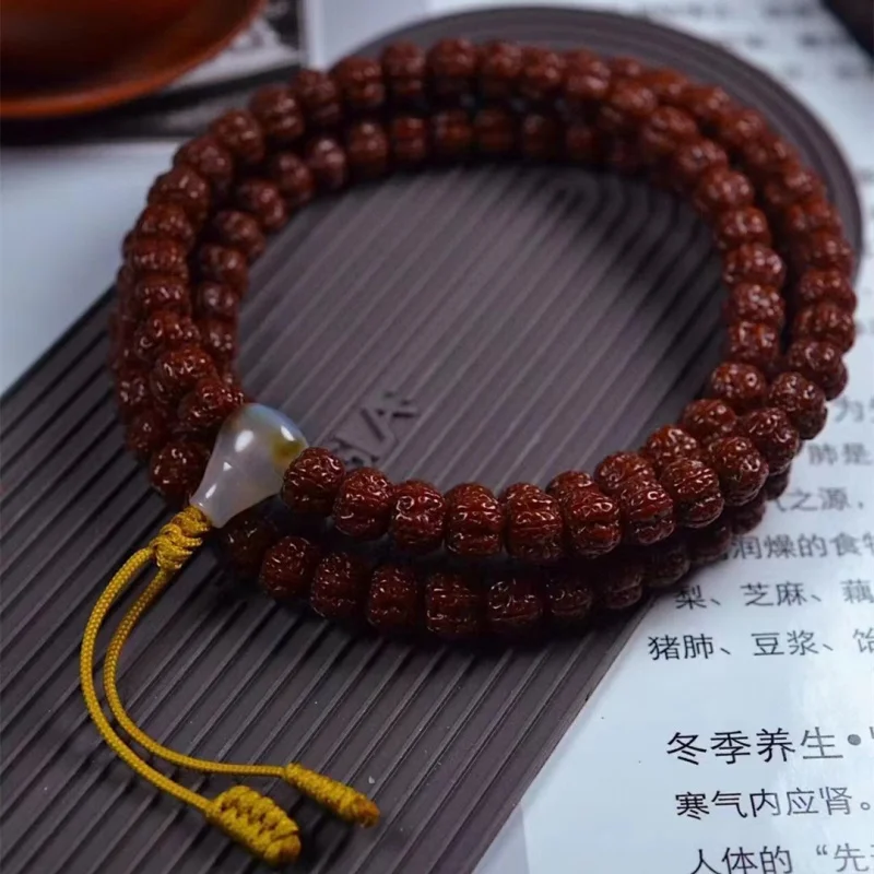 Tibetan Style First Generation Panlong Pattern Brushed Patina Jade Small Vajra Bodhi Seed 108 Bracelet Necklace
Tibetan Style First Generation Panlong Pattern Brushed Patina Jade Small Vajra Bodhi Seed 108 Bracelet Necklace