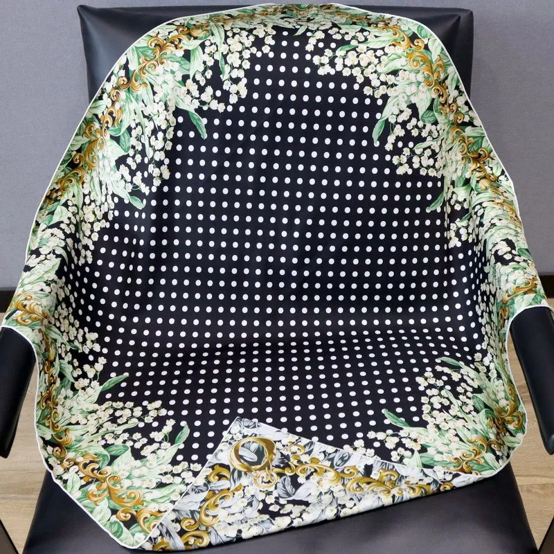 High-end Elegant Women's Exquisite French Pastoral Style Double-sided Print Quality 18MM Twill Silk Hand-rolled Edge Scarf Shawl
High-end Elegant Women's Exquisite French Pastoral Style Double-sided Print Quality 18MM Twill Silk Hand-rolled Edge Scarf Shawl