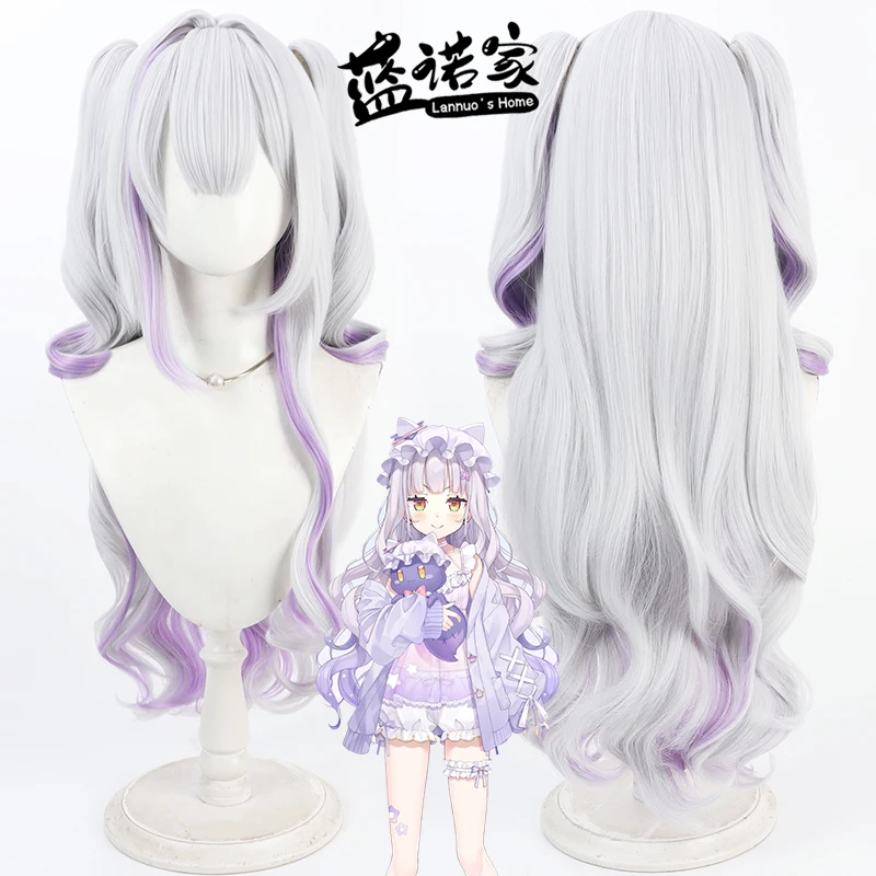 Hololive VTuber Murasaki Shion Cosplay Wig Long Heat Resistant Synthetic Hair Halloween Costume Carnival Party 
Hololive VTuber Murasaki Shion Cosplay Wig Long Heat Resistant Synthetic Hair Halloween Costume Carnival Party