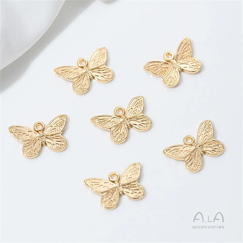 14K Gold Fashion Light Luxury Exquisite Three-dimensional Bow Pendant Diy Bracelet Necklace Ear Jewelry Pendant
14K Gold Fashion Light Luxury Exquisite Three-dimensional Bow Pendant Diy Bracelet Necklace Ear Jewelry Pendant