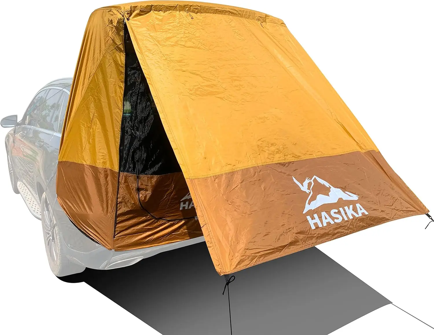 SUV Tailgate Tent for Camping - 2 Person Car Awning, 3000mm Waterproof, Portable Hatchback Shelter with Mesh, Yellow
SUV Tailgate Tent for Camping - 2 Person Car Awning, 3000mm Waterproof, Portable Hatchback Shelter with Mesh, Yellow