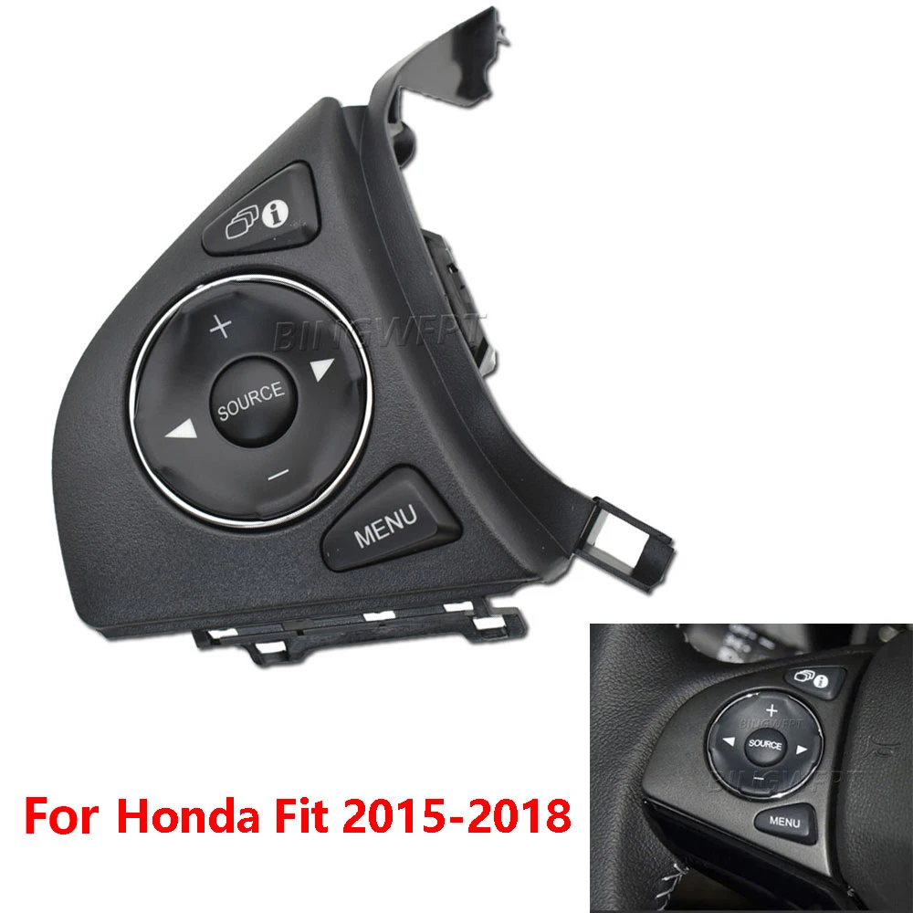Steering Wheel Switch Left/Right For Honda Fit 2015 2016 2017 2018, Audio Radio Remote Cruise Control Buttons
Steering Wheel Switch Left/Right For Honda Fit 2015 2016 2017 2018, Audio Radio Remote Cruise Control Buttons