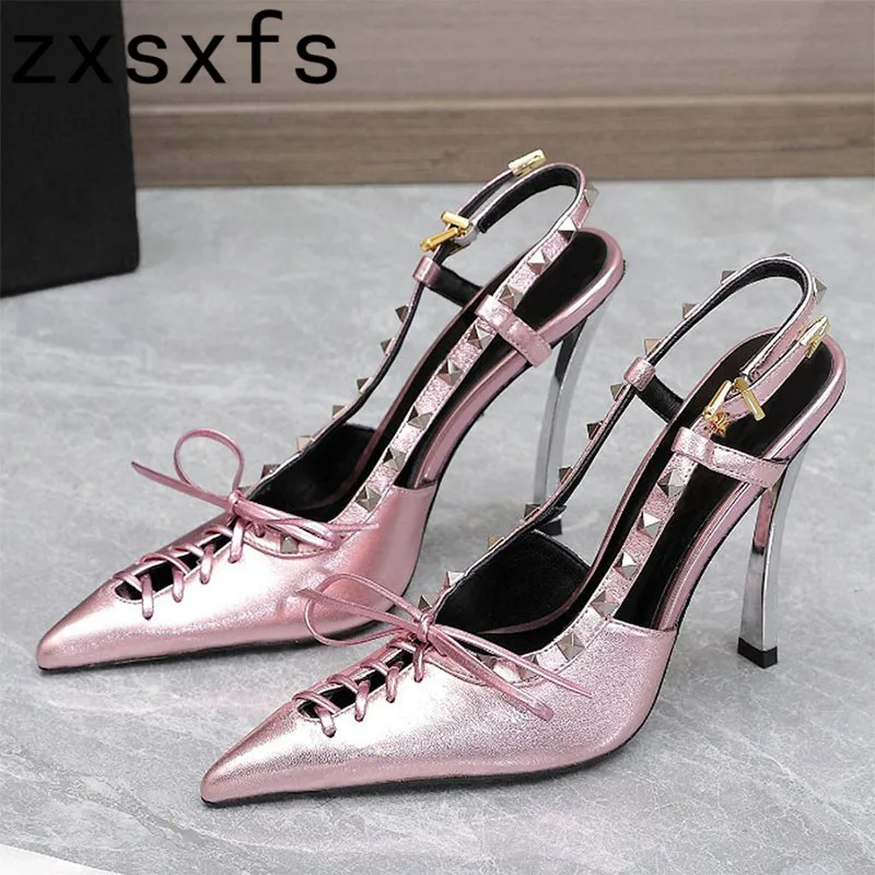 Brend Designer High Quality Leather Pointed Toe Lace Up Thin High Heels Sandals Women Buckle Strap Pumps Sexy Party Shoes Mujer
Brend Designer High Quality Leather Pointed Toe Lace Up Thin High Heels Sandals Women Buckle Strap Pumps Sexy Party Shoes Mujer