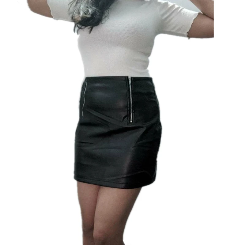 Womens High Waist Zipper Black Hot Short Mini Skirts Festival Rave Party Clubwear Sexy PU Casual Skirt
Womens High Waist Zipper Black Hot Short Mini Skirts Festival Rave Party Clubwear Sexy PU Casual Skirt