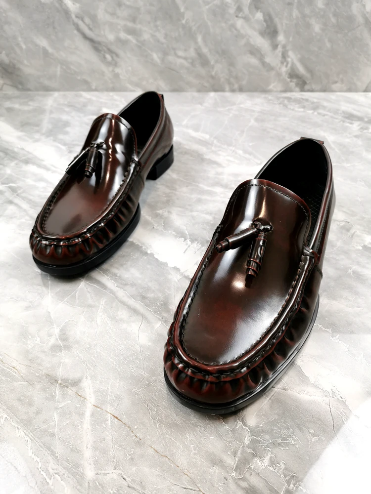 Men's 2023 New Spring Fashion Genuine Leather Men's Casual Small Leather Shoes Business Shoes for Men
Men's 2023 New Spring Fashion Genuine Leather Men's Casual Small Leather Shoes Business Shoes for Men