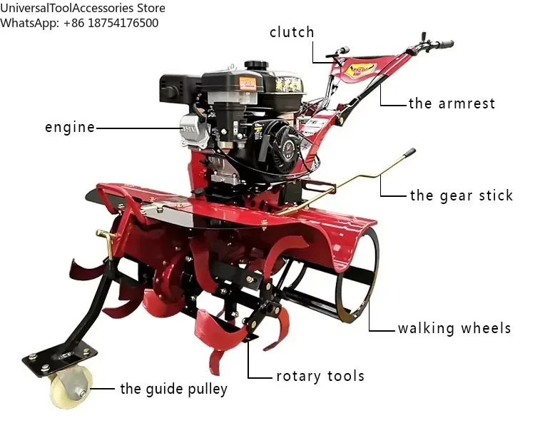 Flexible Mini Power Air Cooled Rotary Soil Cultivating Machine
Flexible Mini Power Air Cooled Rotary Soil Cultivating Machine