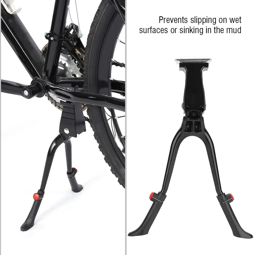 Center Mount Double Leg Height Adjustable Bike Kickstand Stand Fits 24-28 Inch Bicycle
Center Mount Double Leg Height Adjustable Bike Kickstand Stand Fits 24-28 Inch Bicycle