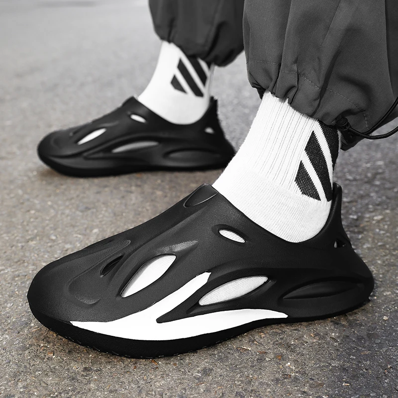 Yezzy Slide High Quality EVA Soft Thick Soled Slippers Women's Summer Fashion Wear Slippers Home Home Sandals Men's Beach Shoes
Yezzy Slide High Quality EVA Soft Thick Soled Slippers Women's Summer Fashion Wear Slippers Home Home Sandals Men's Beach Shoes