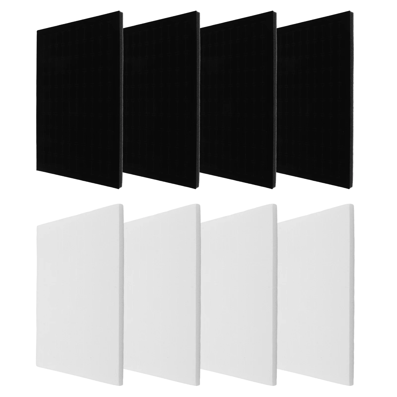 8pcs Storage Box 28 5x18cm Black White Sponge Pad for Ring Jewelry Display Inserts Earring Tray Organizer Holder Props
8pcs Storage Box 28 5x18cm Black White Sponge Pad for Ring Jewelry Display Inserts Earring Tray Organizer Holder Props