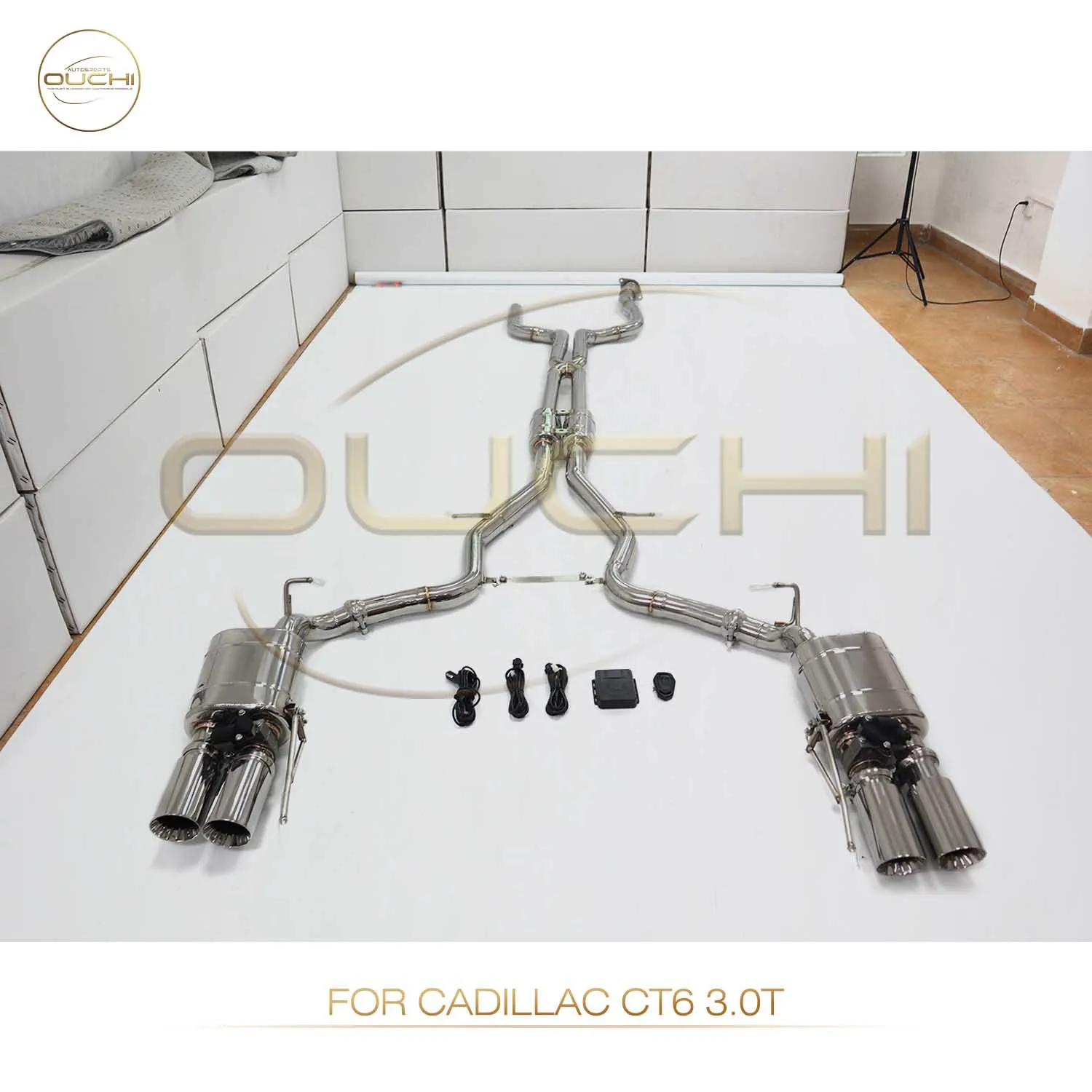 High Performance Catback For Cadillac CT6 3.0T Stainless Steel Electronic Valve Car Exhaust Good Heat Dissipation Tips Pipe
High Performance Catback For Cadillac CT6 3.0T Stainless Steel Electronic Valve Car Exhaust Good Heat Dissipation Tips Pipe