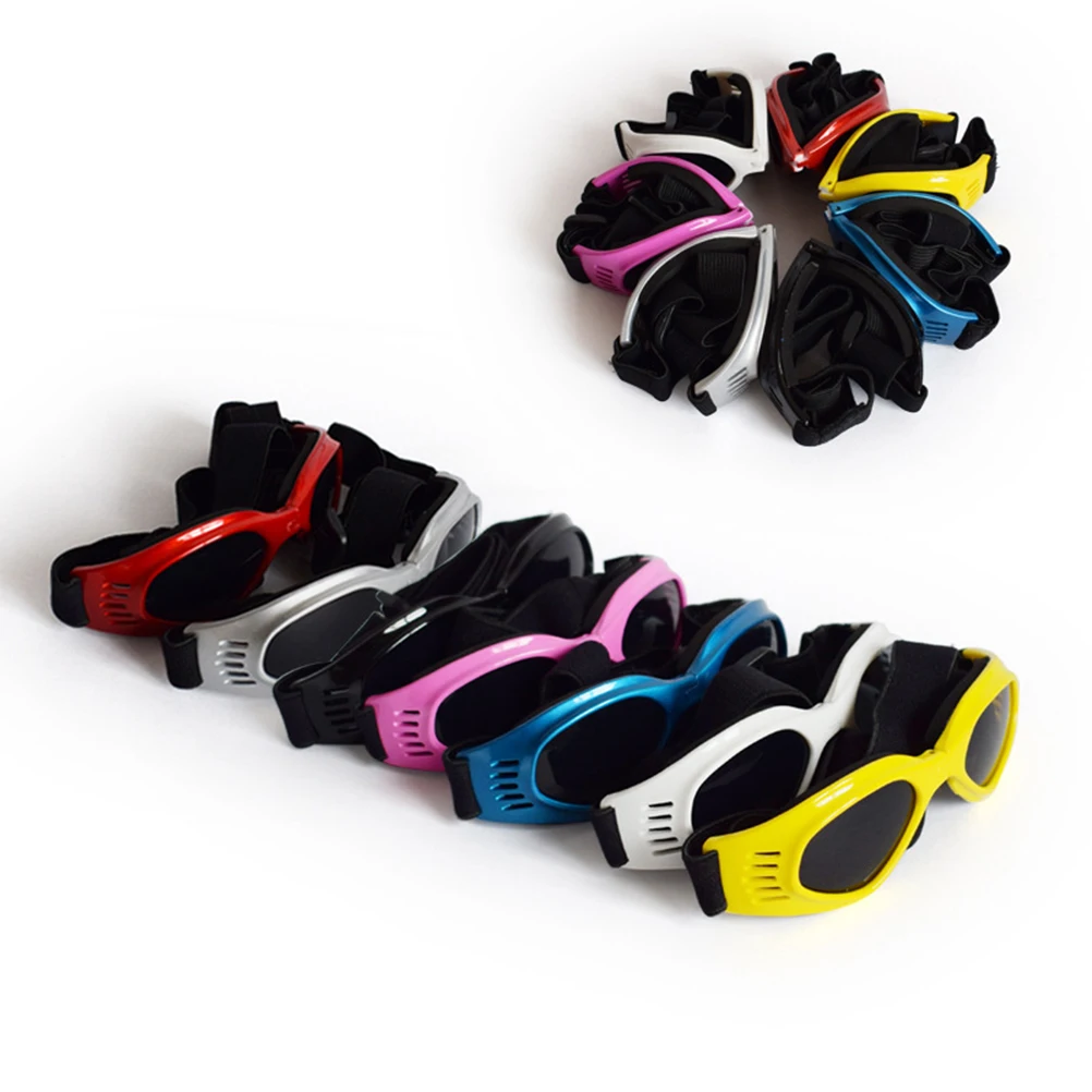 Pet Glasses Sunglasses for Dogs Accessories Red Paw Design Universal Adjustable Straps Durable UV Protection Wind Water Debris
Pet Glasses Sunglasses for Dogs Accessories Red Paw Design Universal Adjustable Straps Durable UV Protection Wind Water Debris