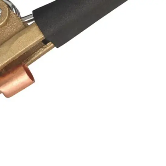 800A Brass Earth Cable Clamp Welding Pliers A-Shape Grounding Wire Connector For Argon Gas Shielded Resistance Stud Welding
800A Brass Earth Cable Clamp Welding Pliers A-Shape Grounding Wire Connector For Argon Gas Shielded Resistance Stud Welding
