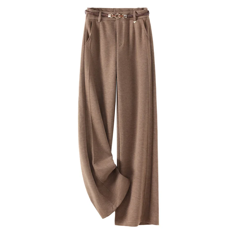 Khaki Woolen Pants for Women, and Winter, Dark Thickened Fleece-Lined Straight Pants, Petite Glutinous Rice Pant
Khaki Woolen Pants for Women, and Winter, Dark Thickened Fleece-Lined Straight Pants, Petite Glutinous Rice Pant