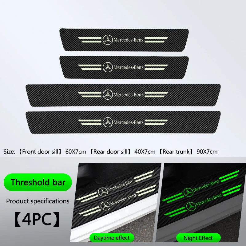 Car Door Sill Threshold Stickers Protector Strips Car Styling For Mercedes Benz W212 W213 W205 W177 W247 W176 CLS CLA CLK CLG
Car Door Sill Threshold Stickers Protector Strips Car Styling For Mercedes Benz W212 W213 W205 W177 W247 W176 CLS CLA CLK CLG