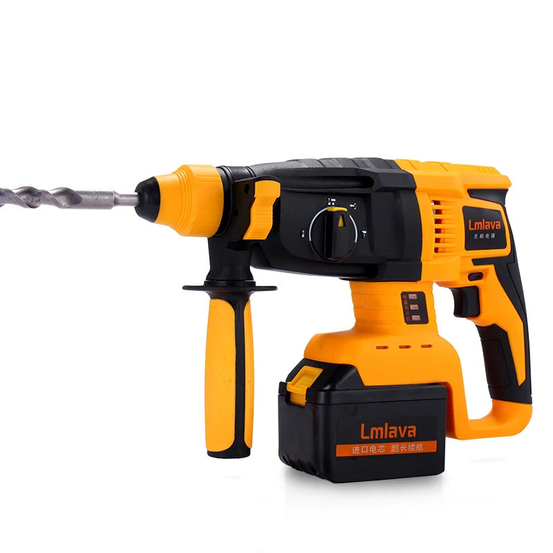 Industrial grade multi-functional rechargeable electric hammer, lithium battery impact drill, electric drill, heavy-duty
Industrial grade multi-functional rechargeable electric hammer, lithium battery impact drill, electric drill, heavy-duty