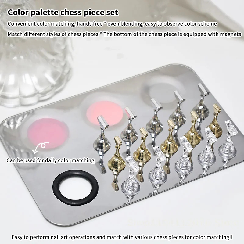 Nail Practice Holder Magnetic Palette Display Stand Nail Support Press On Nail Training Holder Manicure Tools
Nail Practice Holder Magnetic Palette Display Stand Nail Support Press On Nail Training Holder Manicure Tools