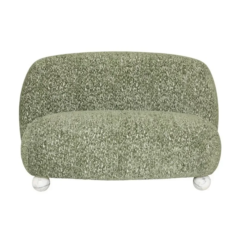 Living room curved sofa, lamb wool sofa, household sofa
Living room curved sofa, lamb wool sofa, household sofa