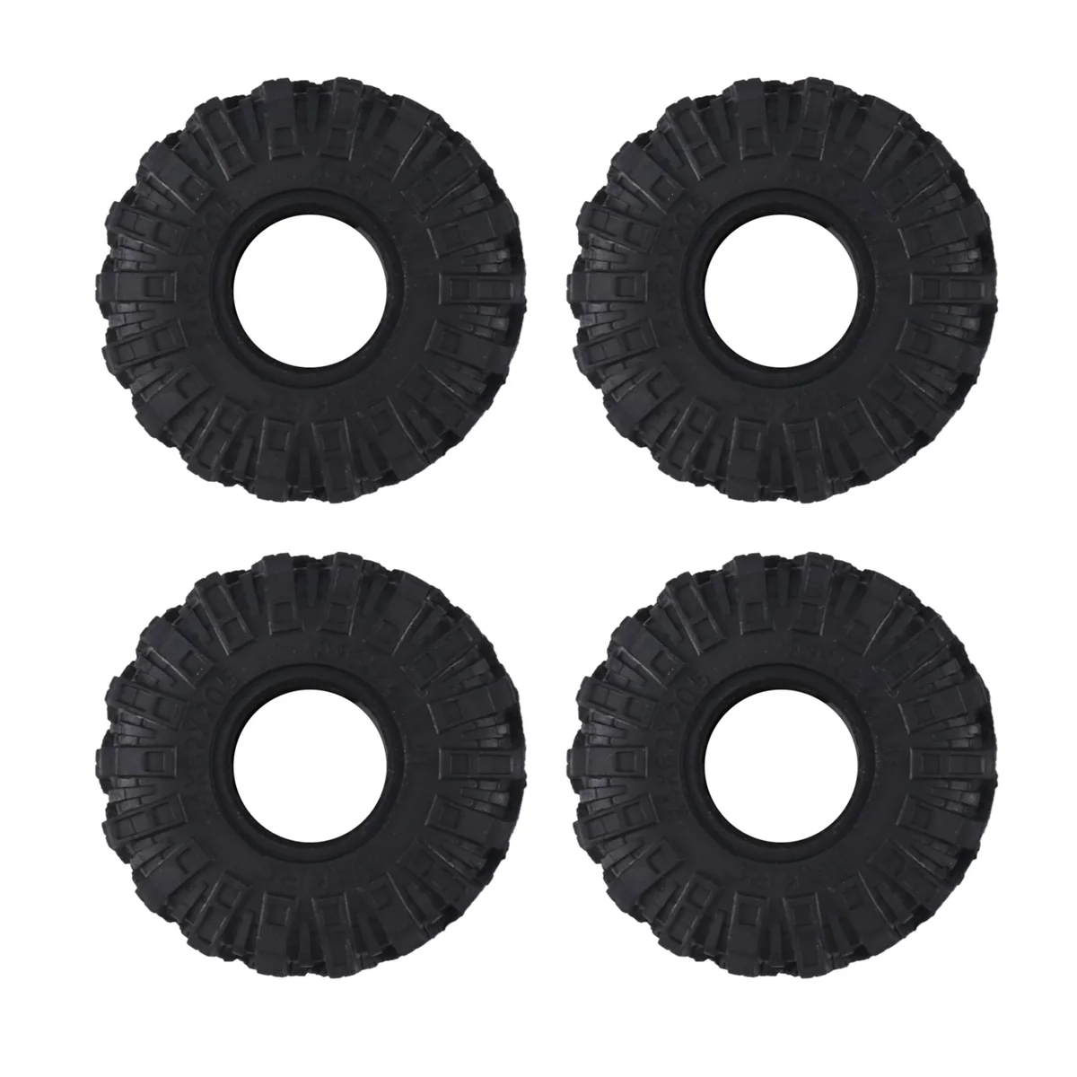 4PCS 62Mm 1.0 Inch Wheel Tires Soft Terrain Rubber Tyres for 1/24 RC Crawler Car Axial SCX24 Parts
4PCS 62Mm 1.0 Inch Wheel Tires Soft Terrain Rubber Tyres for 1/24 RC Crawler Car Axial SCX24 Parts