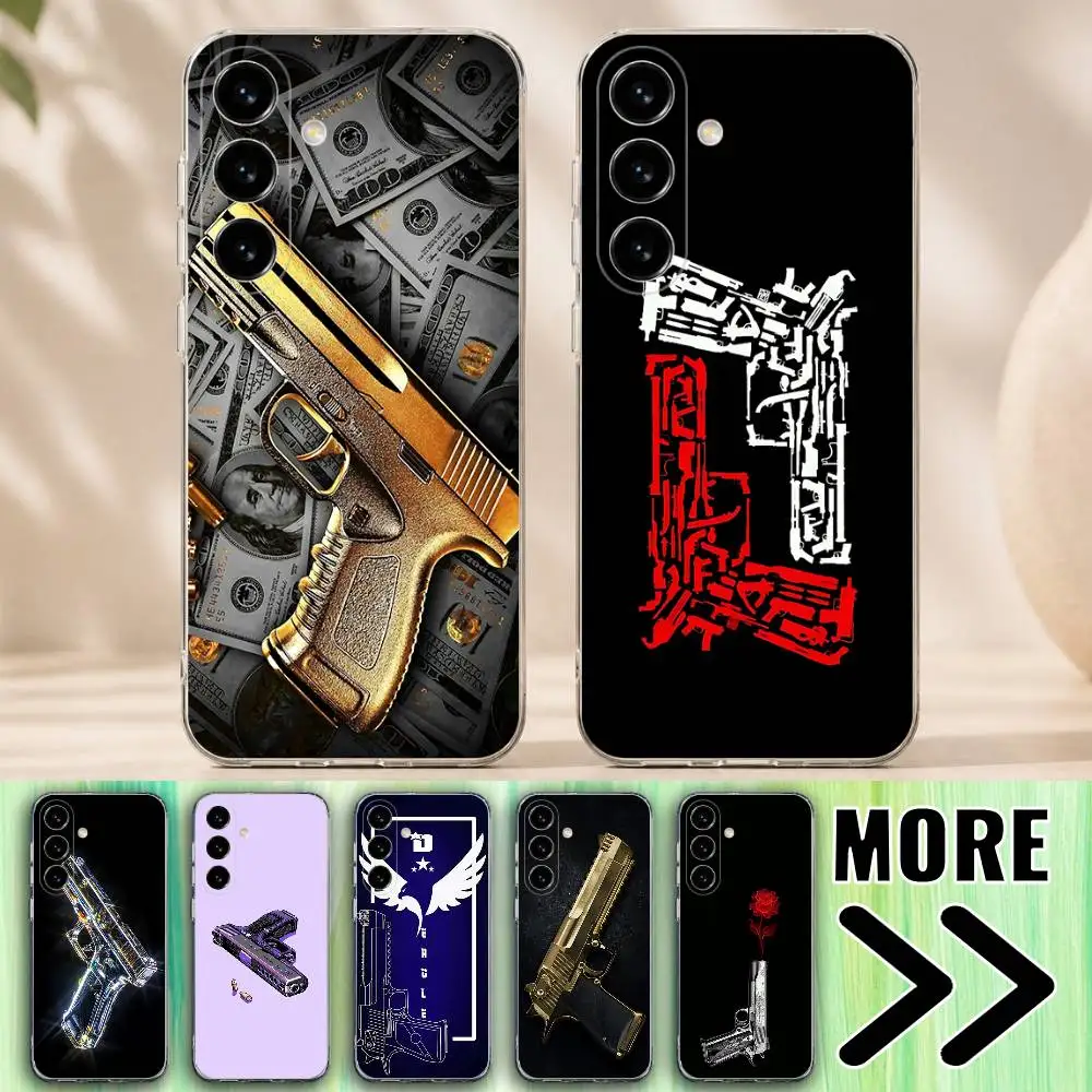 Cool Pistol Handgun Gun Phone Case for Samsung Galaxy A12 13 A20 21 22 A30 31 32 A51 52 A71 72 Transparent Cover
Cool Pistol Handgun Gun Phone Case for Samsung Galaxy A12 13 A20 21 22 A30 31 32 A51 52 A71 72 Transparent Cover