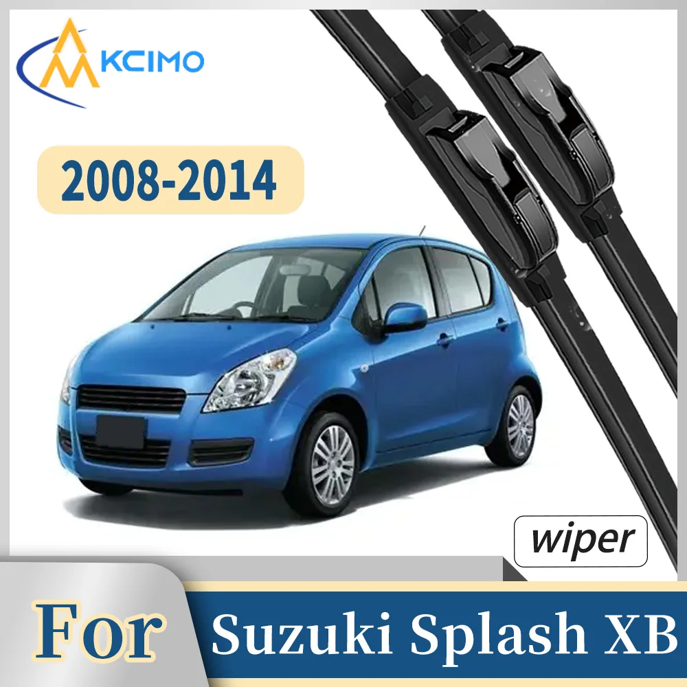 Premium Rubber Front Windscreen Wiper Blades For Suzuki Splash XB EX 2008-2014 Smooth Wiping Waterproof Windshield Kit 2Pcs
Premium Rubber Front Windscreen Wiper Blades For Suzuki Splash XB EX 2008-2014 Smooth Wiping Waterproof Windshield Kit 2Pcs
