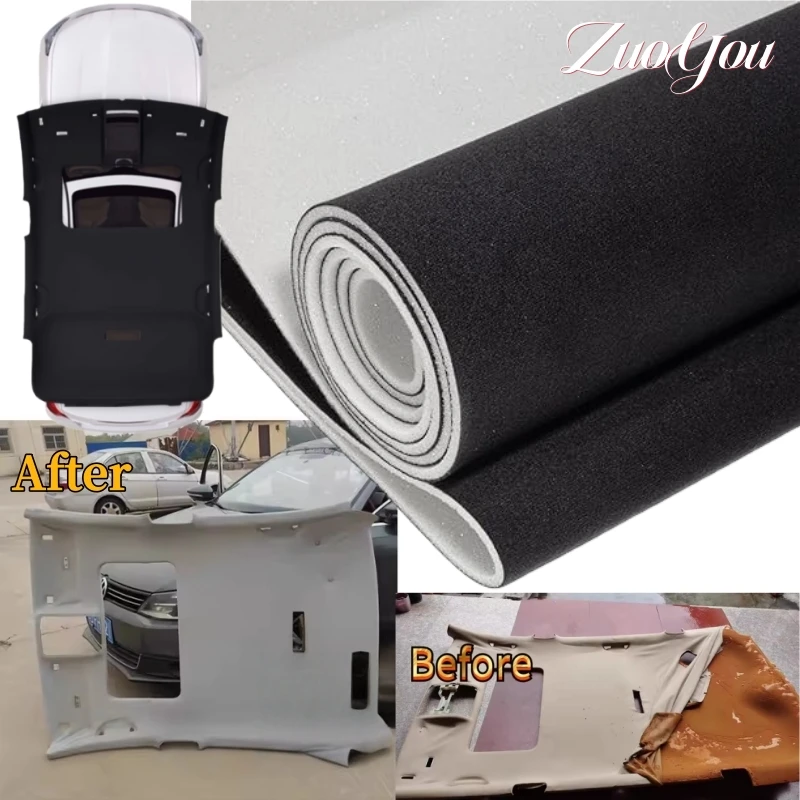 100/200/240x150cm Auto Sky Ceiling Headliner Roof Velvet Fabric Foam Backing Interior Replace Material Fabrics for Car Truck SUV
100/200/240x150cm Auto Sky Ceiling Headliner Roof Velvet Fabric Foam Backing Interior Replace Material Fabrics for Car Truck SUV