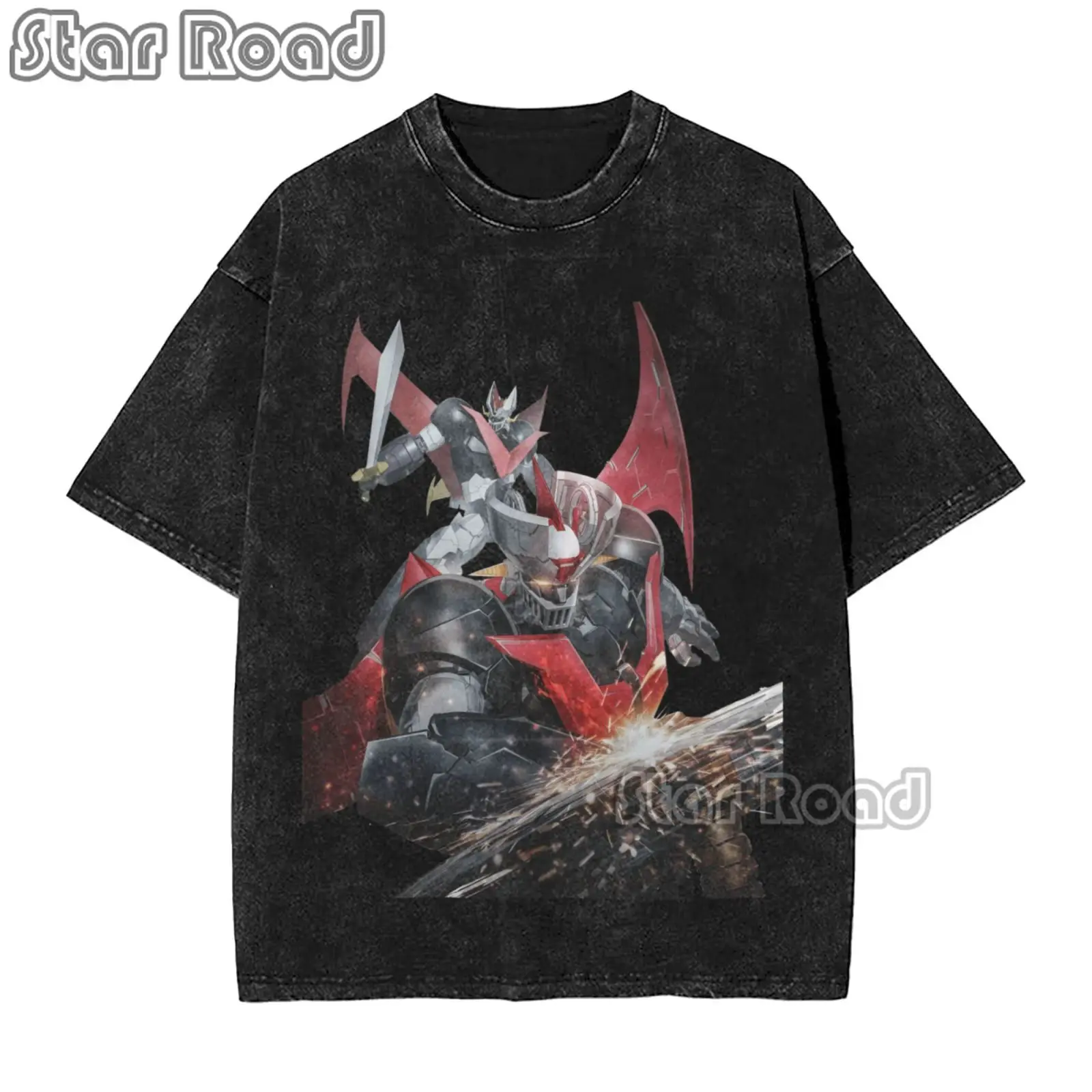 Mazinger Z Anime Robot Harajuku Harajuku Men's Vintage Tshirt Unisex Short Sleeve T Shirt Casual T-shirt Male Streetwear Tops
Mazinger Z Anime Robot Harajuku Harajuku Men's Vintage Tshirt Unisex Short Sleeve T Shirt Casual T-shirt Male Streetwear Tops