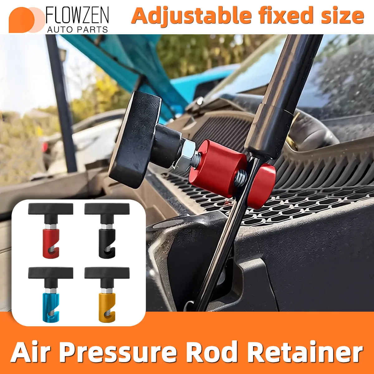 1pc Multi Color Metal Anti Slip Fixing Clip Car Engine Hood Bracket Air Pressure Rod Universal Car Tailgate Lifting Bracket
1pc Multi Color Metal Anti Slip Fixing Clip Car Engine Hood Bracket Air Pressure Rod Universal Car Tailgate Lifting Bracket