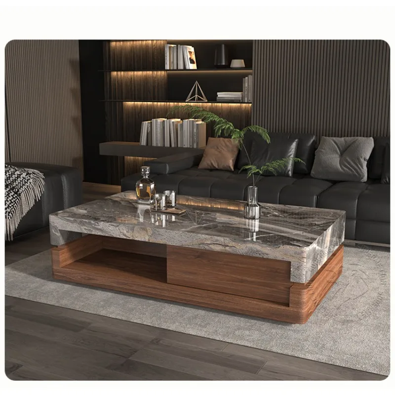 Home Black marble luxury stone coffee table living room new home black walnut light luxury high sense
Home Black marble luxury stone coffee table living room new home black walnut light luxury high sense
