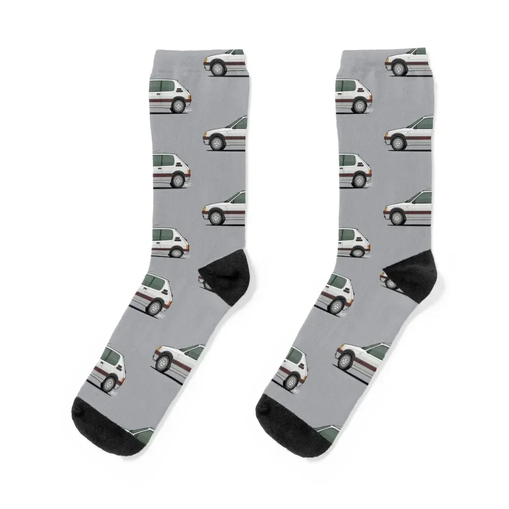 Peu geot 205GTi 1.6 Graphic Illustration - White Socks summer kids Girl'S Socks Men's
Peu geot 205GTi 1.6 Graphic Illustration - White Socks summer kids Girl'S Socks Men's