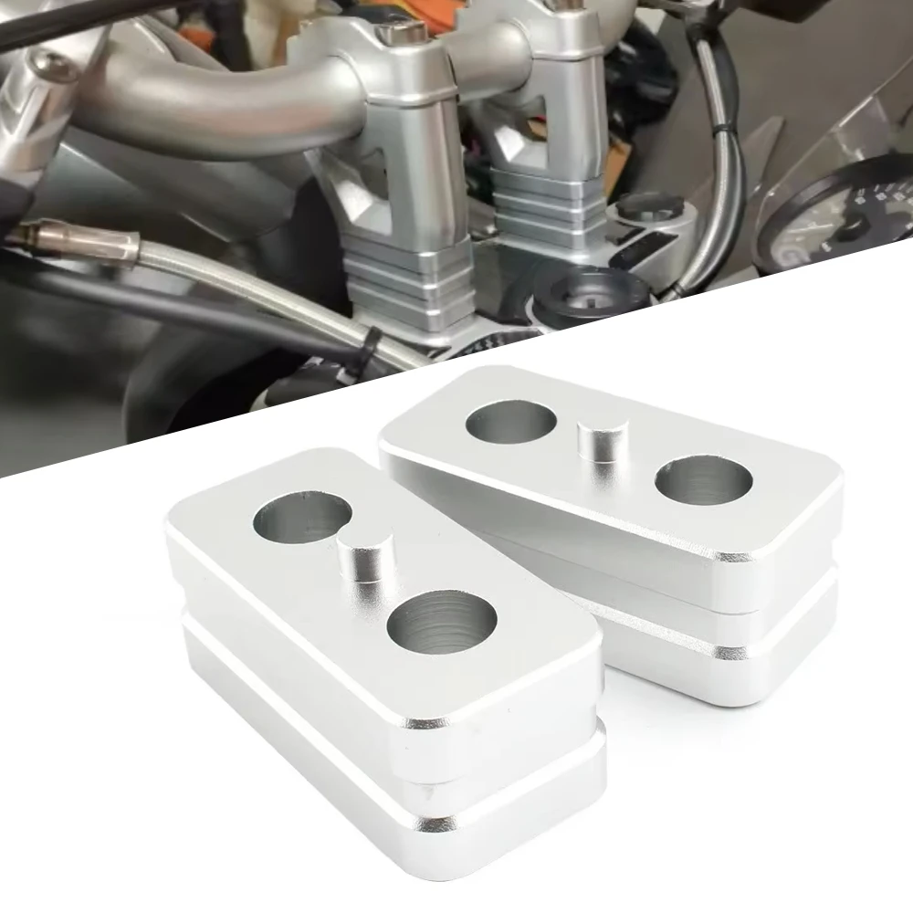 R1200GS Motorcycle Handlebar Hand Bar Heighten Riser Clamp Mount Adapter Kit For BMW R1200 R 1200 GS Adventure ADV 2008-2012