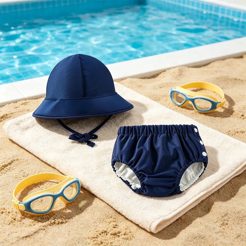 Baby Swim Diapers With Sun Hat Boys Girls Reuseable Washable Swim Nappy Hat Set for Swimming Lesson & Baby Shower Gifts
Baby Swim Diapers With Sun Hat Boys Girls Reuseable Washable Swim Nappy Hat Set for Swimming Lesson & Baby Shower Gifts