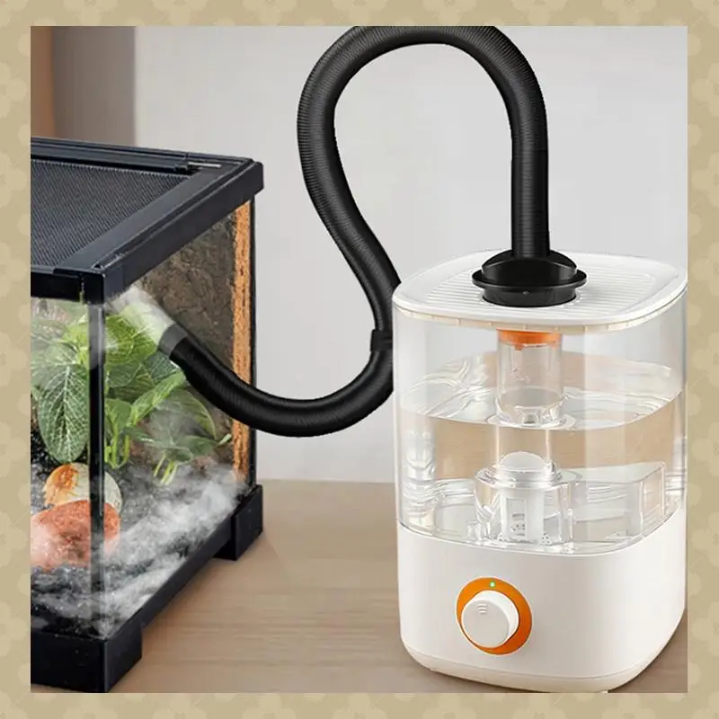 AB45 Reptile Humidifier With 2.5L Capacity, Ultra Quiet Fogger Mister With Non-Leaking Integrated Tank, US Plug
AB45 Reptile Humidifier With 2.5L Capacity, Ultra Quiet Fogger Mister With Non-Leaking Integrated Tank, US Plug