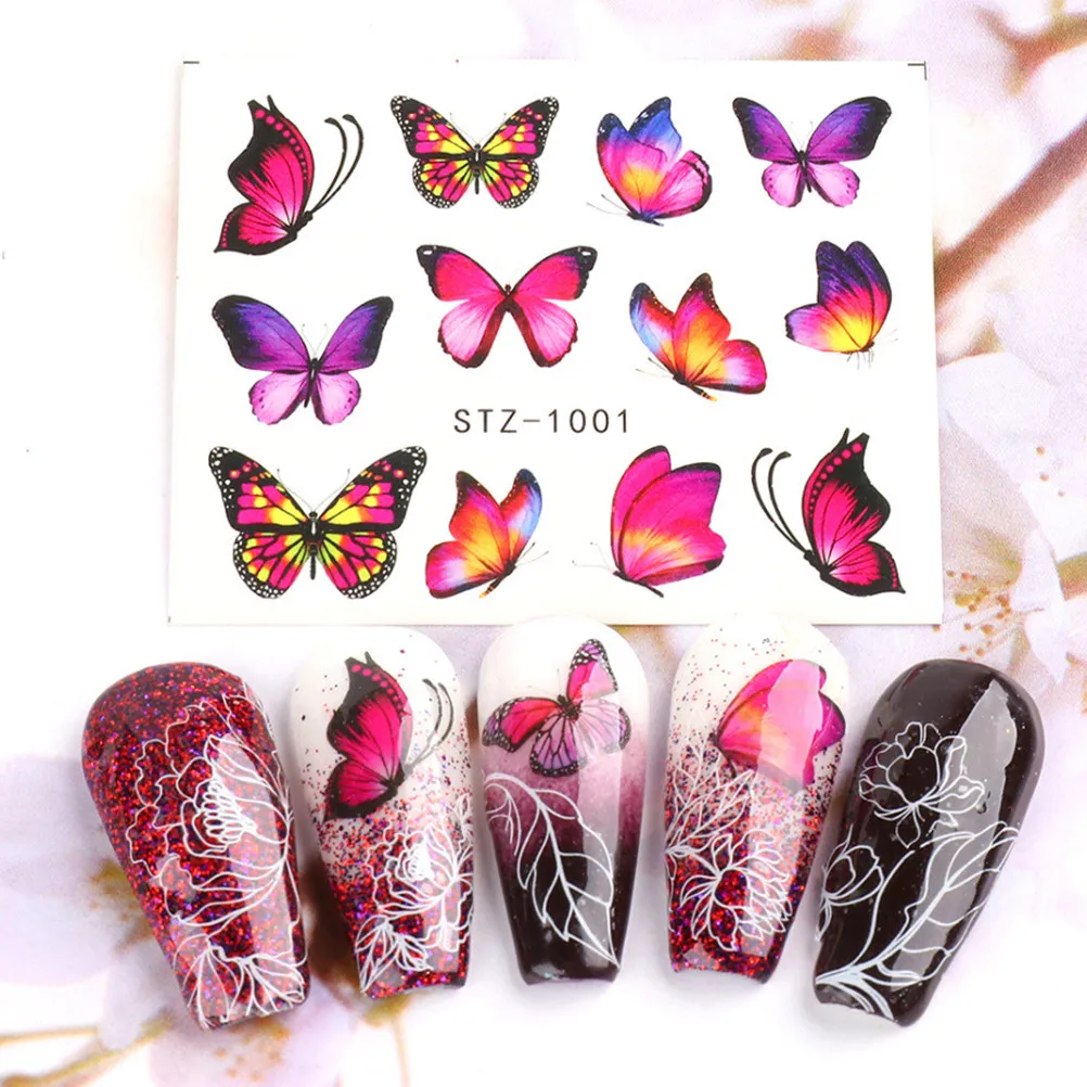 30 Pcs Nail Stickers Decal Art Decals Decor Self-adhesive Butterflies Wraps DIY
30 Pcs Nail Stickers Decal Art Decals Decor Self-adhesive Butterflies Wraps DIY