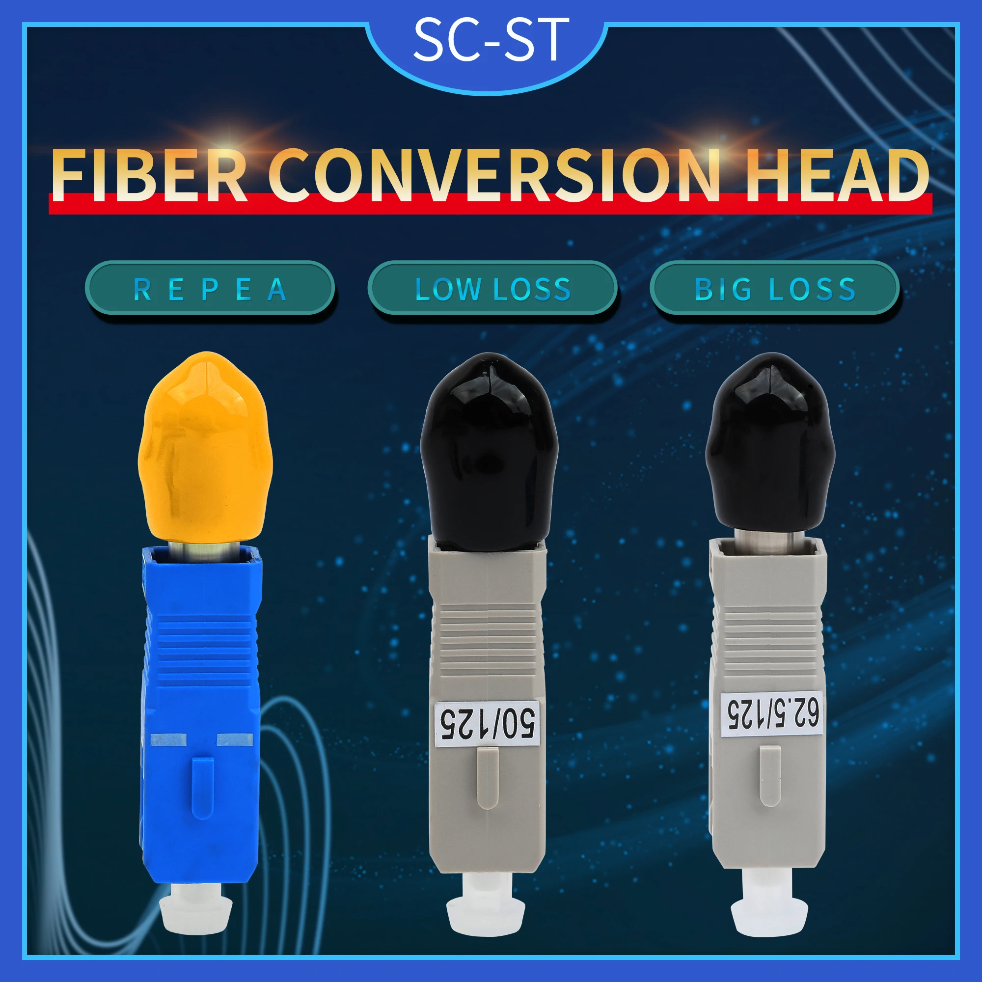 KELUSHI High quality ST To SC Female to Male Fiber Optical Hybrid Adapter For Optical Fiber Cables Connecter
KELUSHI High quality ST To SC Female to Male Fiber Optical Hybrid Adapter For Optical Fiber Cables Connecter