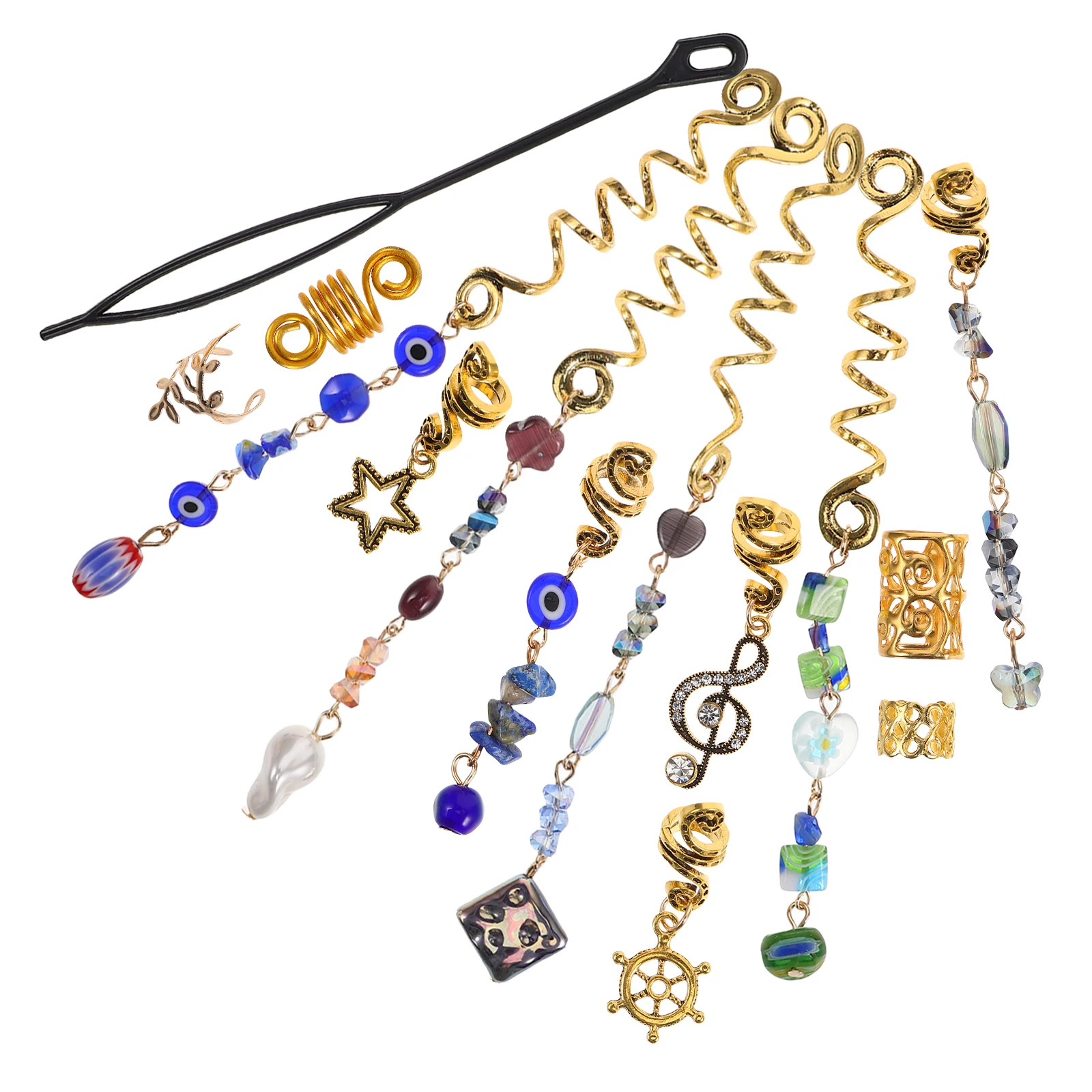 50pcs Clips Jewellery Braids Snake Spiral Ring Accessories Cuff Women Jewel Decorations Durability Hair Metal
50pcs Clips Jewellery Braids Snake Spiral Ring Accessories Cuff Women Jewel Decorations Durability Hair Metal