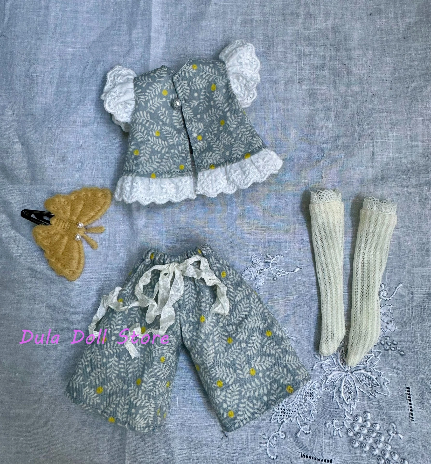 Dula Doll Clothes Dress vogue Summer lace short sleeved shorts Blythe Qbaby ob24 ob22 Azone Licca ICY JerryB Bjd Doll
Dula Doll Clothes Dress vogue Summer lace short sleeved shorts Blythe Qbaby ob24 ob22 Azone Licca ICY JerryB Bjd Doll