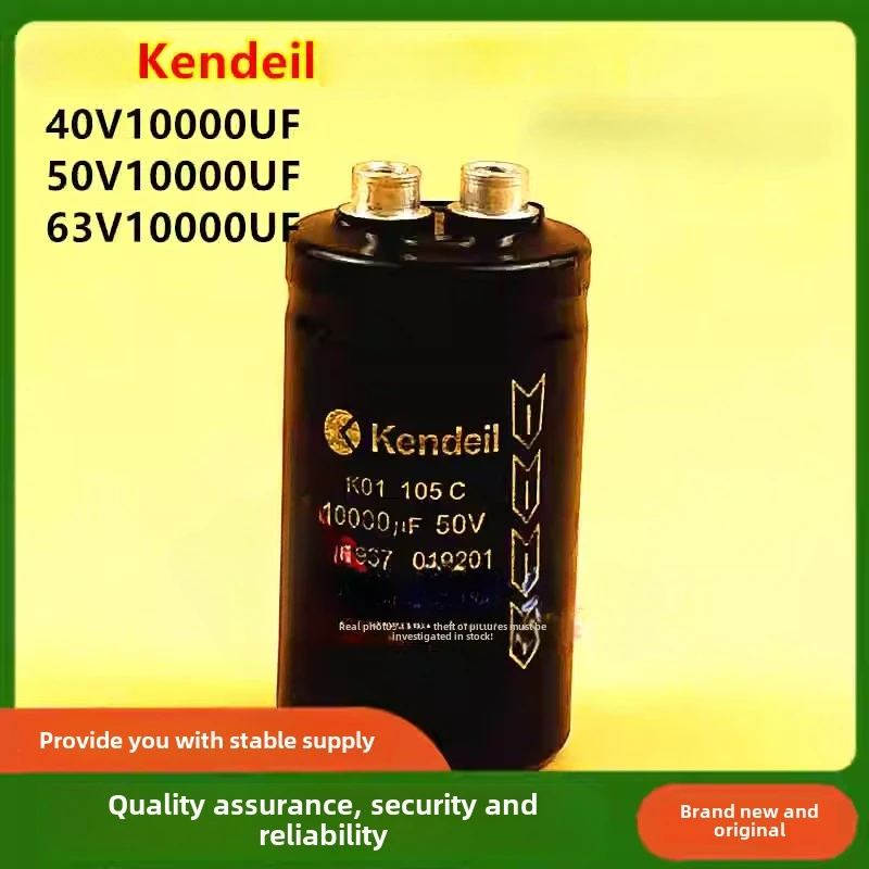 (1pcs) 40V10000UF Kendal 50VDC 63V brand new original Kendail frequency converter electrolytic capacitors 10000uf40v capacitors
(1pcs) 40V10000UF Kendal 50VDC 63V brand new original Kendail frequency converter electrolytic capacitors 10000uf40v capacitors