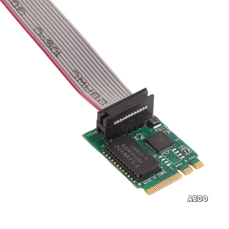 2X M.2 A+E KEY 2.5G Ethernet LAN Card RTL8125B Industrial Control Network Card M.2 Gigabit Ethernet Network Card
2X M.2 A+E KEY 2.5G Ethernet LAN Card RTL8125B Industrial Control Network Card M.2 Gigabit Ethernet Network Card